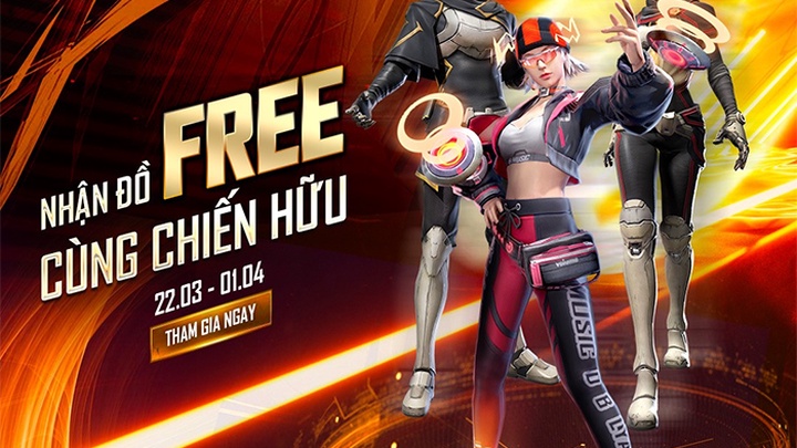 Góp sức hốt quà Free Fire từ chuỗi sự kiện chung tay 2703.ff.garena.vn