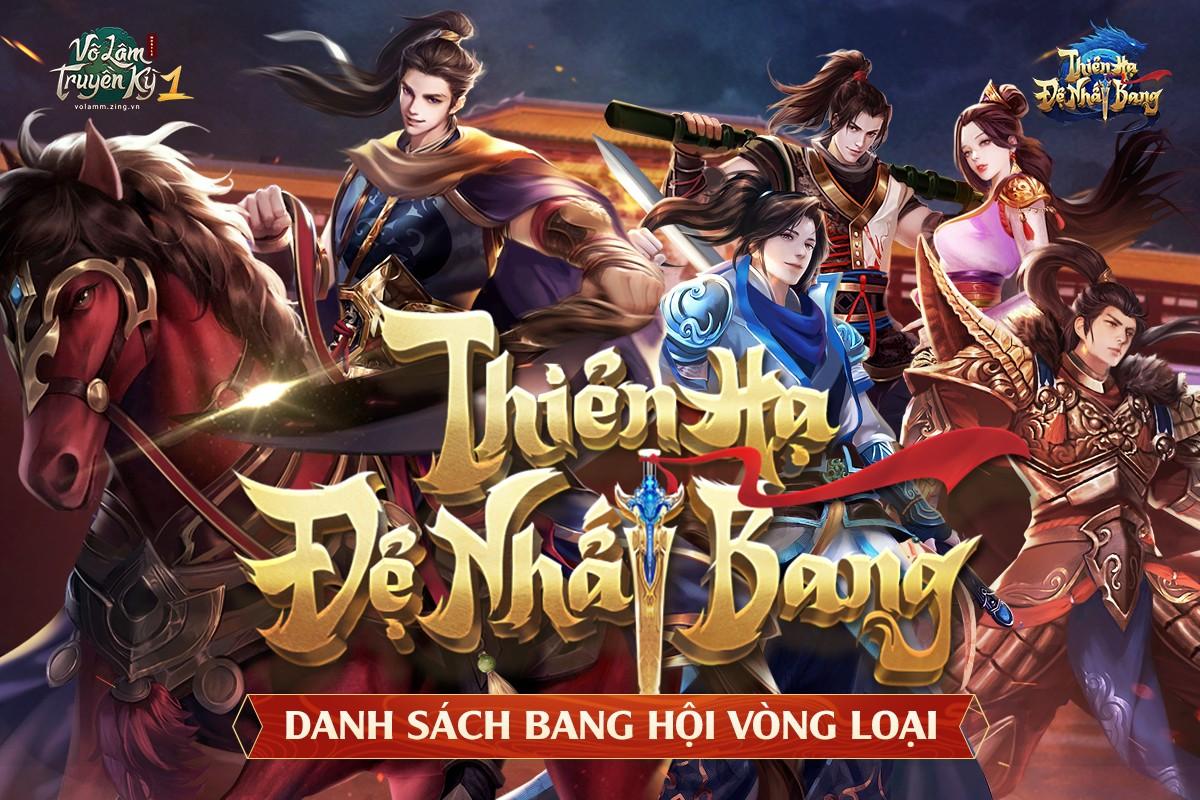 'Chốt đơn' bảng đấu Vòng Loại Thiên Hạ Đệ Nhất Bang, cộng đồng Võ Lâm Truyền Kỳ 1 Mobile lại dậy sóng