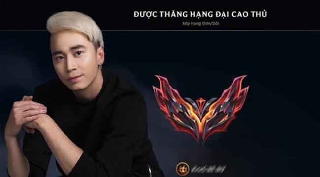 Karik khoe rank Đại Cao Thủ LMHT, vô tình lộ tên ingame liên quan đến crush