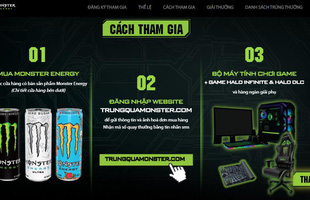 Quà siêu xịn dành cho cộng đồng game thủ từ Monster Energy