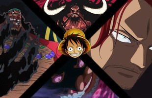 One Piece: Tuy đã có cơ hội gặp cả 5 Tứ Hoàng, nhưng Luffy chưa 1 lần nào có thể 