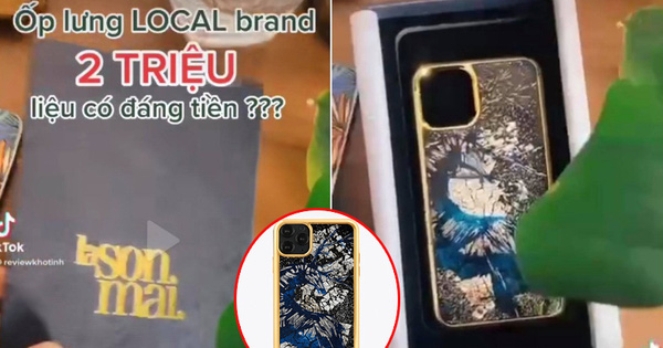 Một chiếc ốp lưng iPhone local brand được bán với giá hơn 2 triệu đồng khiến netizen tranh cãi dữ dội, đồng tiền có đi kèm chất lượng?