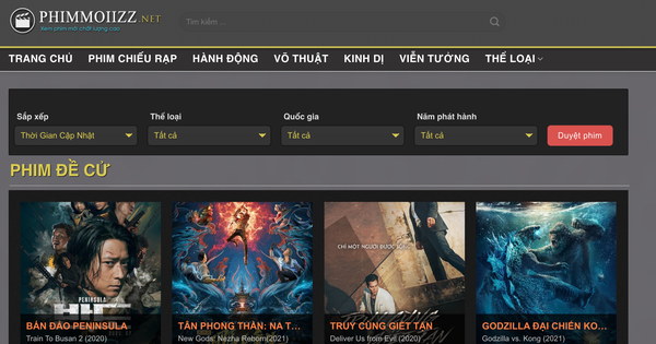 Web xem phim lậu phimmoizz.net vừa 