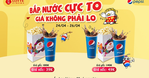 Lotte Cinema khuấy đảo “màn ảnh rộng” bằng loạt ưu đãi tháng 4