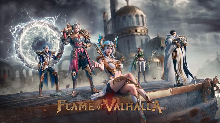 Flame of Valhalla tựa game nhập vai thần thoại Bắc Âu hiện đang mở đăng ký trước trên Mobile