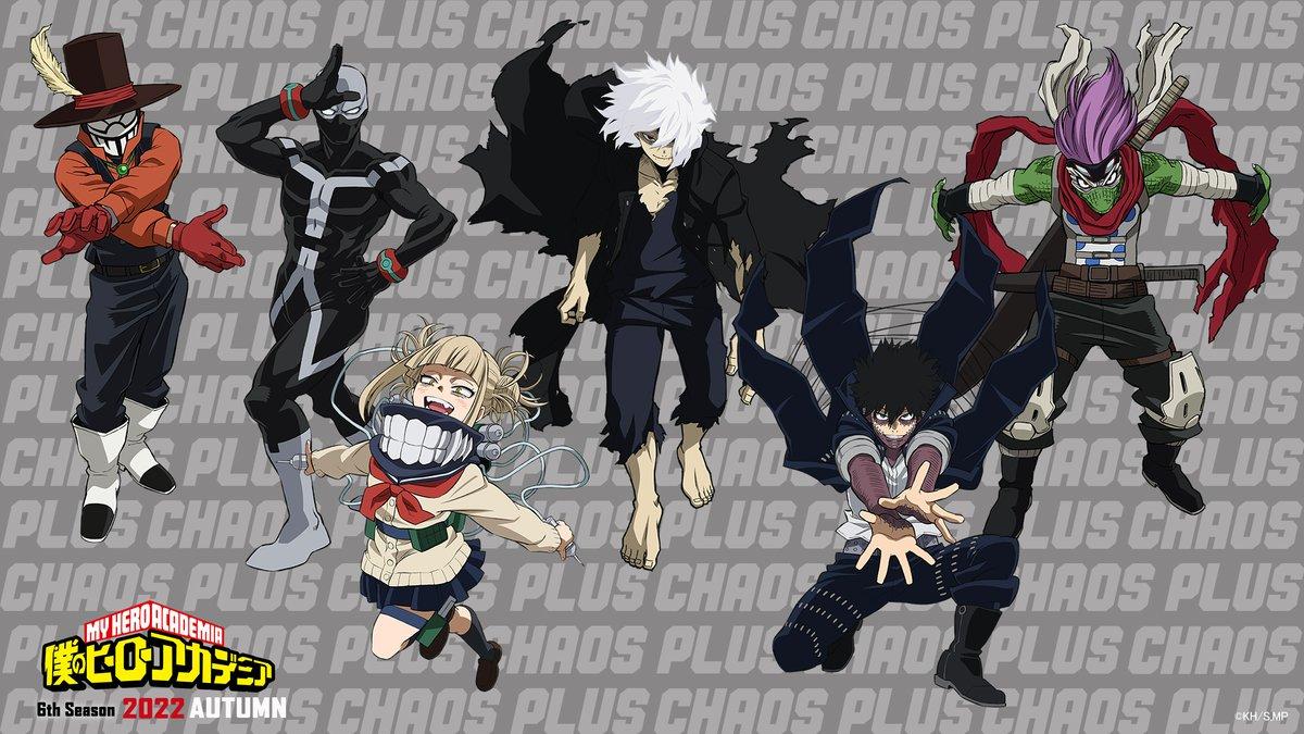 Hình ảnh mới về phản diện của My Hero Academia ss6 được hé lộ