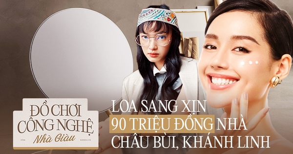 Chiếc loa 90 triệu đồng với thiết kế độc lạ có gì hot mà Châu Bùi, Khánh Linh đều mê mẩn?