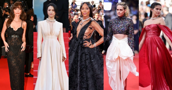 Siêu thảm đỏ Cannes 2022: Naomi Campbell lộng lẫy tựa nữ hoàng, Kristen Stewart và Thang Duy đẹp hoàn mỹ vẫn chịu cảnh lép vế