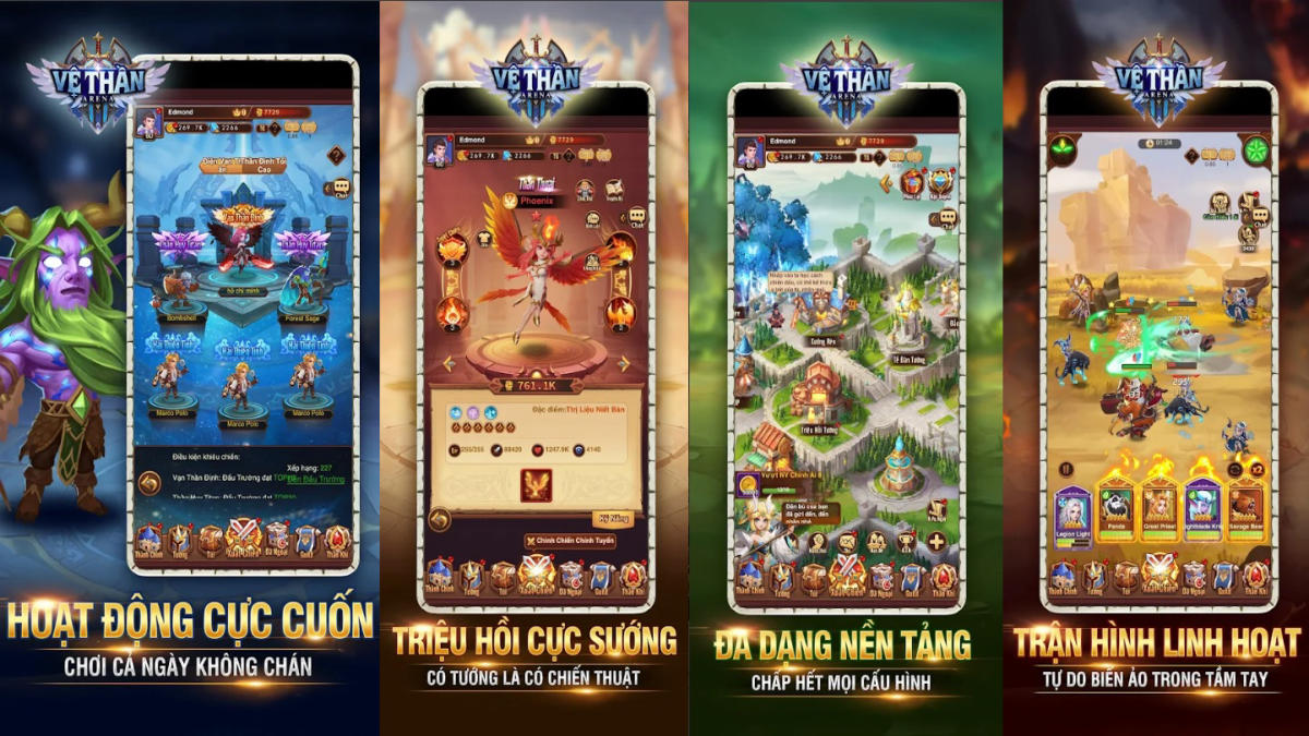 Vệ thần Arena: Bom tấn AFK chính thức đổ bộ thị trường game