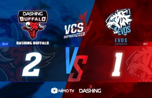 LMHT – VCS mùa hè 2019: Không Zeros, Dashing Buffalo vẫn thể hiện phong thái đế vương với chiến thắng trước EVOS