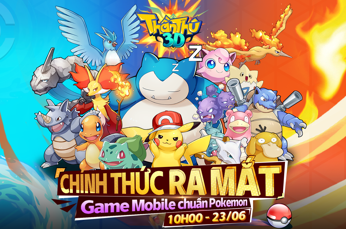 Game4V tặng giftcode Thần Thú 3D mừng game ra mắt 23/06