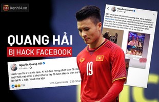 Quang Hải bị hack Facebook, lộ đoạn tin nhắn nhạy cảm về chuyện yêu đương