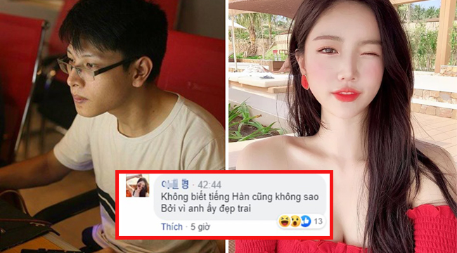 Cày stream Bomman vì “đẹp trai”, hotgirl Hàn Quốc khiến fan “Người Mìn” phấn khích