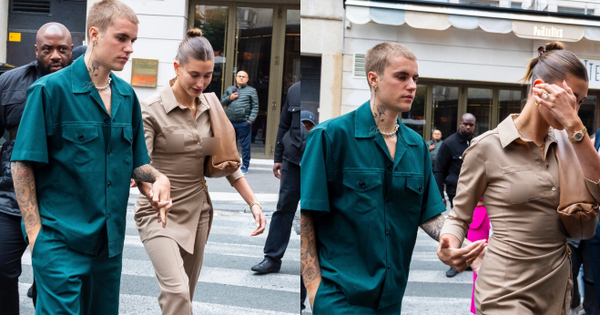 Vợ chồng Justin Bieber lại gây tranh cãi ở Pháp ngày 3: Hailey kín đáo nhưng lộ điểm nhạy cảm, quay ra ông xã tưởng... bảo vệ