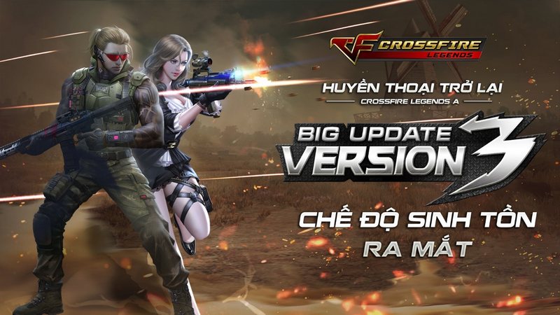 CrossFire Legends: Big Update V3 Huyền Thoại Trở Lại ngày 30/7 này