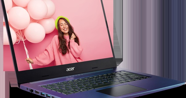 Laptop Acer Aspire 5 với phiên bản màu Magic Purple đầy cá tính