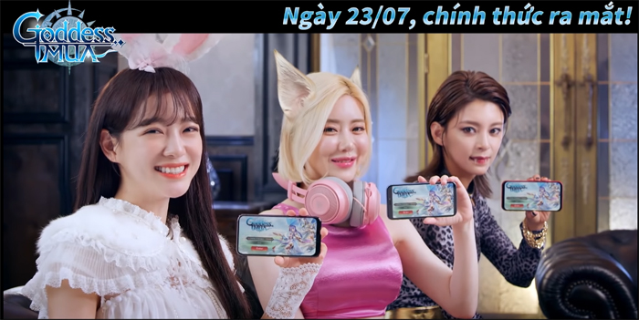 Goddess MUA chính thức ra mắt hôm nay 23/07, tặng người chơi 10 lần quay thưởng miễn phí