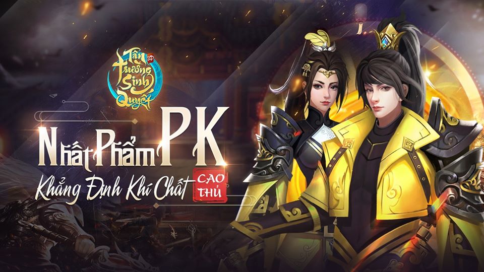 Tân Trường Sinh Quyết chính thức có Logo Việt hóa, rục rịch ra mắt game thủ Việt