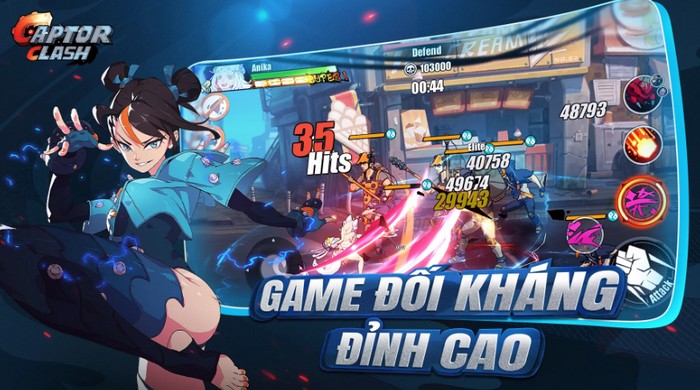 Captor Clash Tựa game nhập vai hành động mở cửa thử nghiệm trên các cửa hàng quốc tế