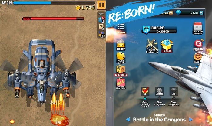 Strikers1945: RE game bắn máy bay hấp dẫn mở đăng ký trước trên Mobile