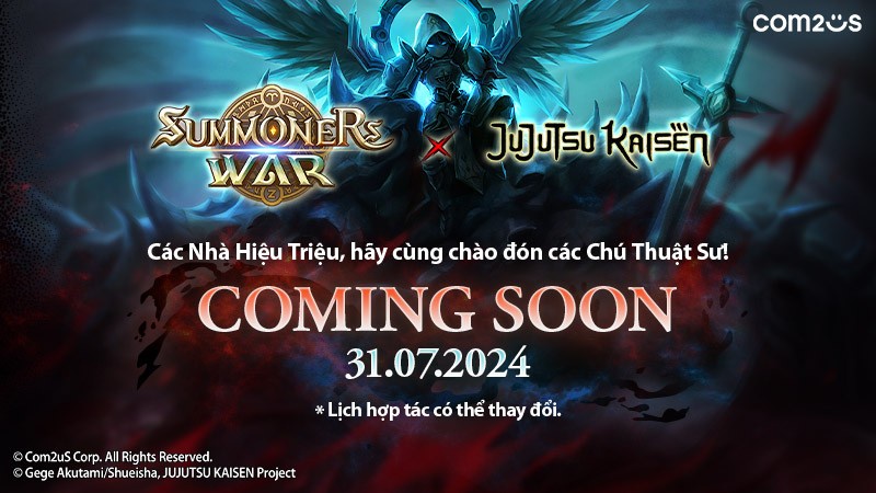 Summoners War hợp tác với Jujutsu Kaisen để kỷ niệm 10 năm ra mắt