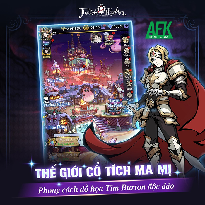 Mirror Tales: Thế Giới Hắc Ám – Gzone game Cổ Tích đen tối sắp ra mắt tại Việt Nam