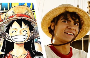 Tác giả One Piece vẽ lại chân dung băng Mũ Rơm phiên bản live-action