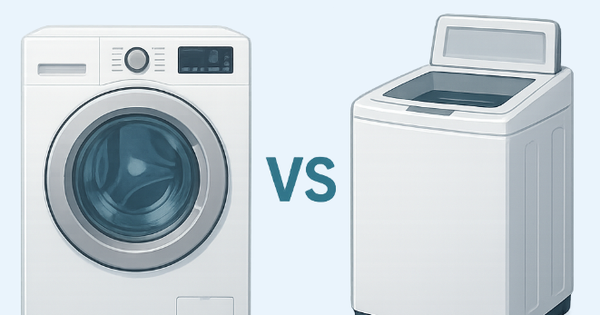 Máy giặt cửa ngang và máy giặt cửa trên: Loại nào tiết kiệm điện, nước hơn?