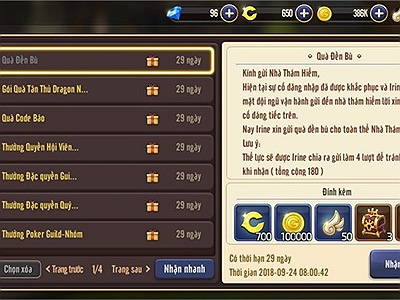 Dragon Nest Mobile đền bù khủng sau bảo trì, game thủ trở tay không kịp