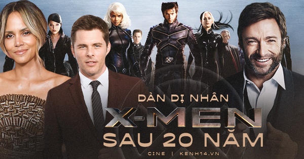 Dàn dị nhân X-Men sau 20 năm đều 