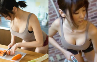 Chỉ biết nội trợ nhưng lại muốn tập làm Youtuber, hot girl ăn mặc sexy, chỉ quét dọn mà không nói gì cũng hút cả triệu view