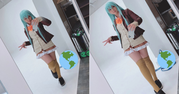 Học nữ cosplayer Nhật bí kíp selfie qua gương cực đỉnh, có lẽ bạn chưa bao giờ nghĩ tới