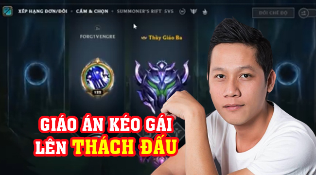 LMHT: Hứa hẹn kéo lên rank Thách Đấu, Thầy Ba lần đầu kết hợp với Anie và cái kết đầy “tai nạn”