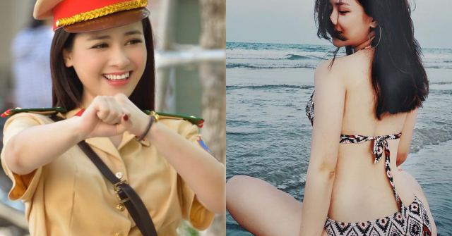 “Nữ cảnh sát giao thông” xinh đẹp khiến fan nam 