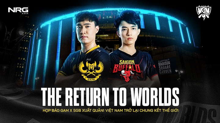 Lễ ra quân của GAM Esports và Saigon Buffalo tham dự CKTG 2022