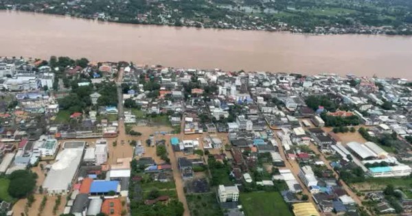 Bão Yagi gây lũ lớn trên sông Mekong, có khả năng ảnh hưởng tới đồng bằng sông Cửu Long