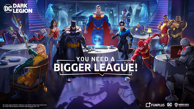 DC: Dark Legion – các anh hùng DC một lần nữa nhập cuộc game mobile