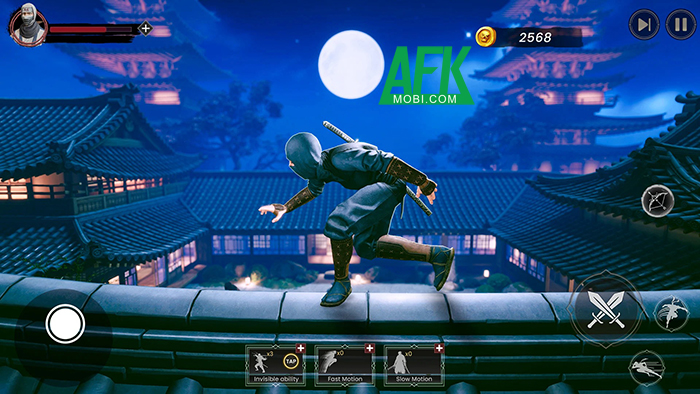 Trở thành một nhẫn giả trong game mô phỏng nhập vai Ninja Assassin Sword Fight Sim