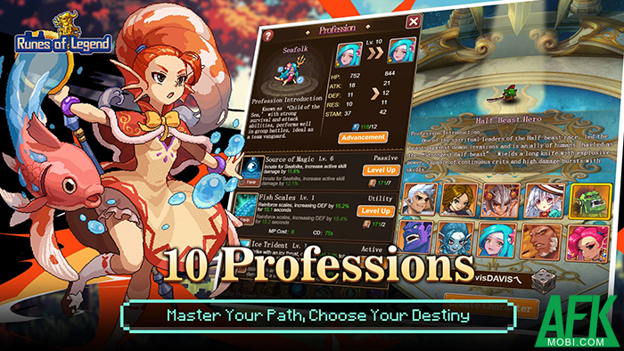 Runes Of Legend Mobile cho các game thủ bước vào một thế giới giả tưởng đầy mê hoặc