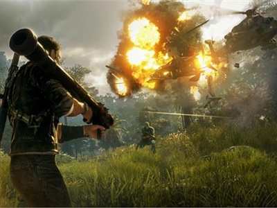 Just Cause 4 tiếp tục chứng tỏ độ lầy khi bổ sung đầu tượng khổng lồ Aztec vào hòm Supply Drop