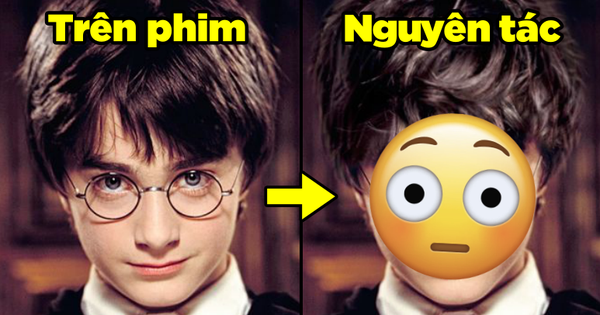 Chùm ảnh so sánh nhân vật Harry Potter với tạo hình 