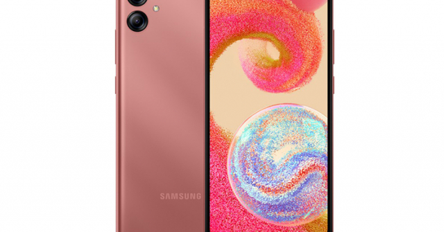 Samsung âm thầm ra mắt Galaxy A04e giá 