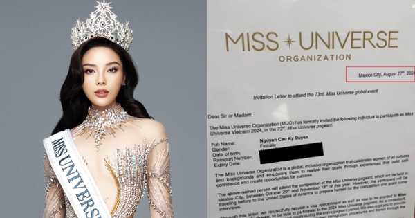 Bức hình dấy lên cáo buộc Kỳ Duyên được mời thi Miss Universe trước khi đăng quang tận 2 tuần