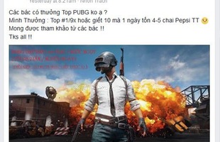 Cao thủ PUBG sắp được ăn không uống không tại các quán net lớn