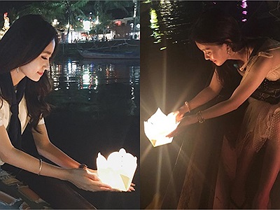 Cần gì phải chờ đến Loy Krathong, Thái Lan khi Việt Nam cũng có lễ hội thả hoa đăng trên sông Hoài đẹp không kém