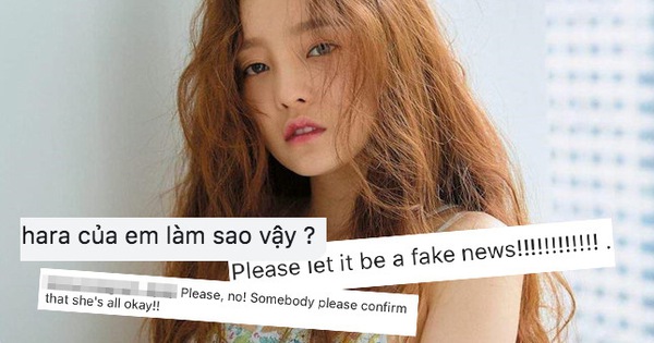 Netizen thế giới bàng hoàng trước tin Goo Hara đột ngột qua đời vào chiều nay: 