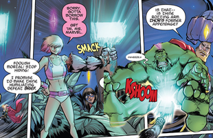 Marvel Comics: Gwenpool ném búa Thor... vỡ háng của Hulk?