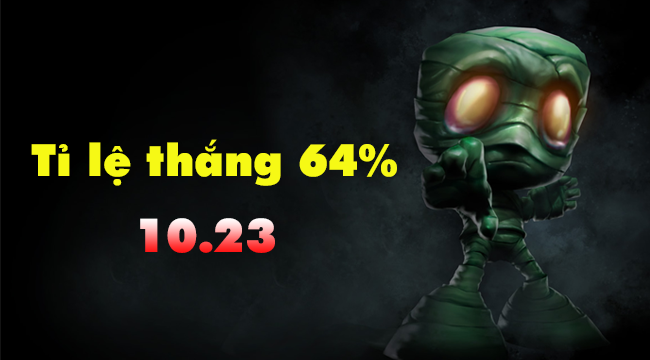 LMHT: Amumu thống trị 12 máy chủ, dẫn đầu về tỉ lệ thắng trong bản 10.23