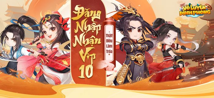 Võ Luyện Đỉnh Phong game nhập vai tiên hiệp sắp ra mắt