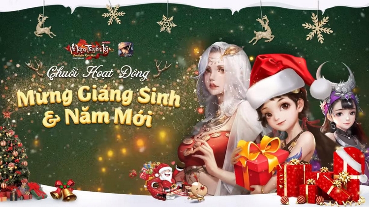 Game thủ Võ Lâm Truyền Kỳ Mobile truy tìm Ông Già Noel, đòi quà Giáng sinh